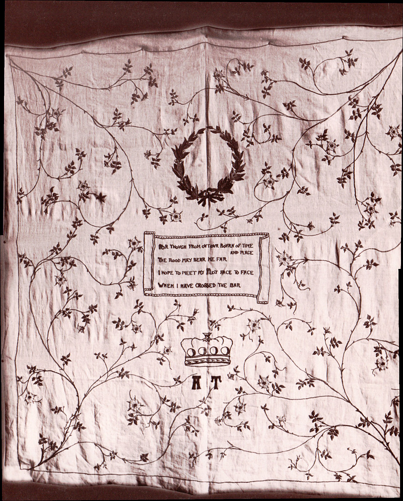 Tennyson's Pall - Made by the Keswick School of Industrial Arts